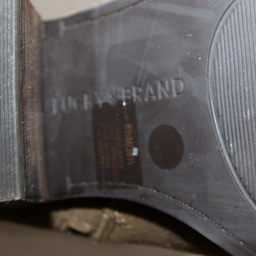 VGC LADIES LUCKY BRAND SUEDE LEATHER ANKLE BOOTS - 8 1/2 - - Picture 6 of 9